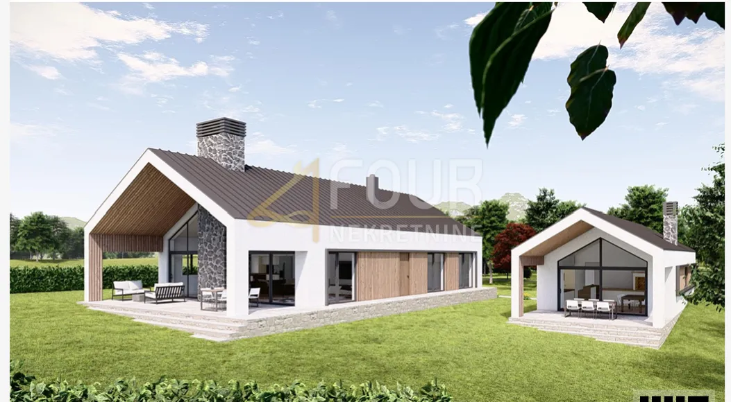 Gorski kotar, Bosanci, zemljište 1.593m2, građevinski + poljoprivredni dio - Bosanci, Bosiljevo