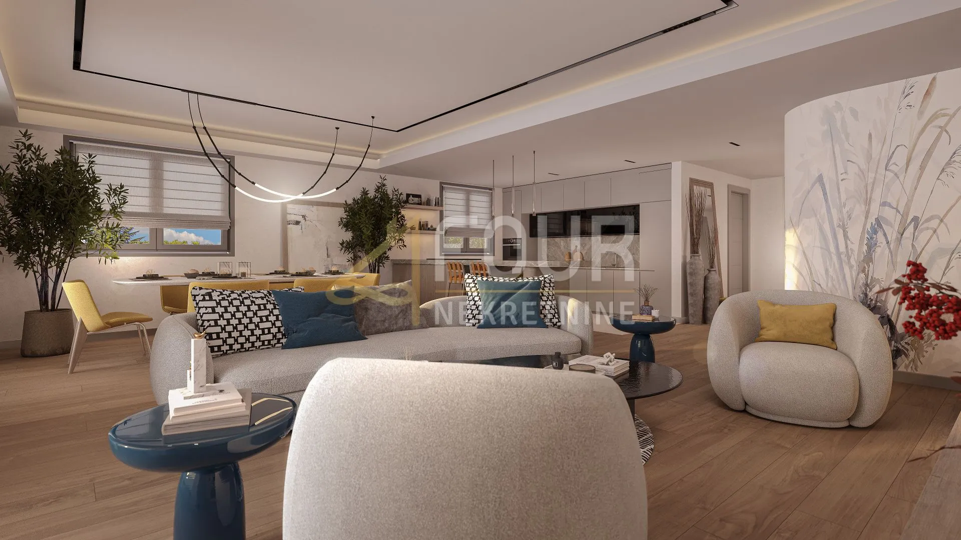 Rijeka, Kantrida, luksuzna novogradnja, 138.14m2, 3s+db, terasa