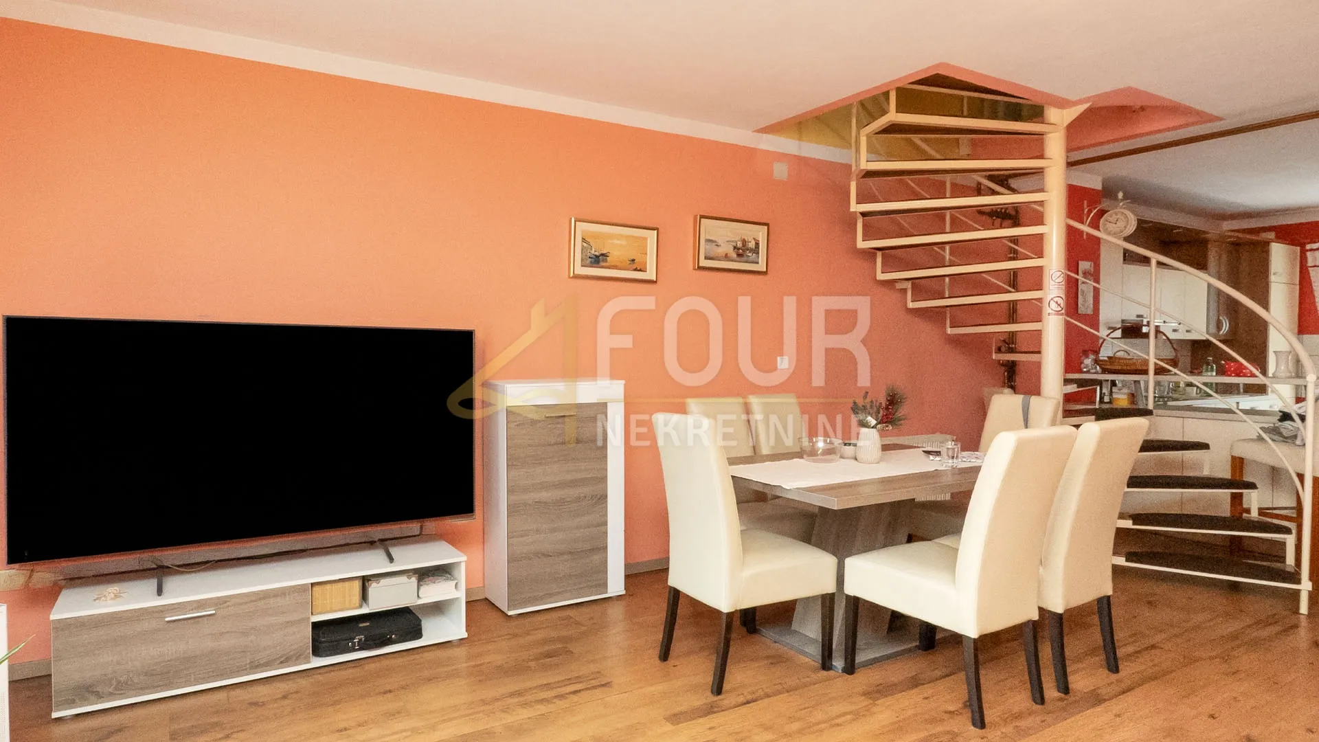 matulji, jušići, 103.54m2, dvoetažni stan, 2 balkona - slika 3