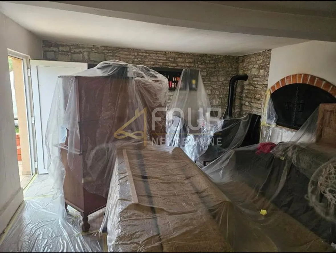 istra, svetvinčenat - okolica, kuća + idejni projekt za novu kuću s bazenom - slika 3