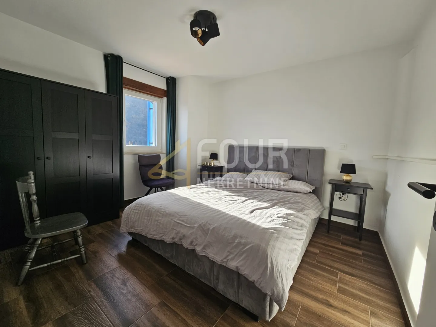 mošćenička draga, novogradnja, kuća s bazenom, pogled na more - slika 24