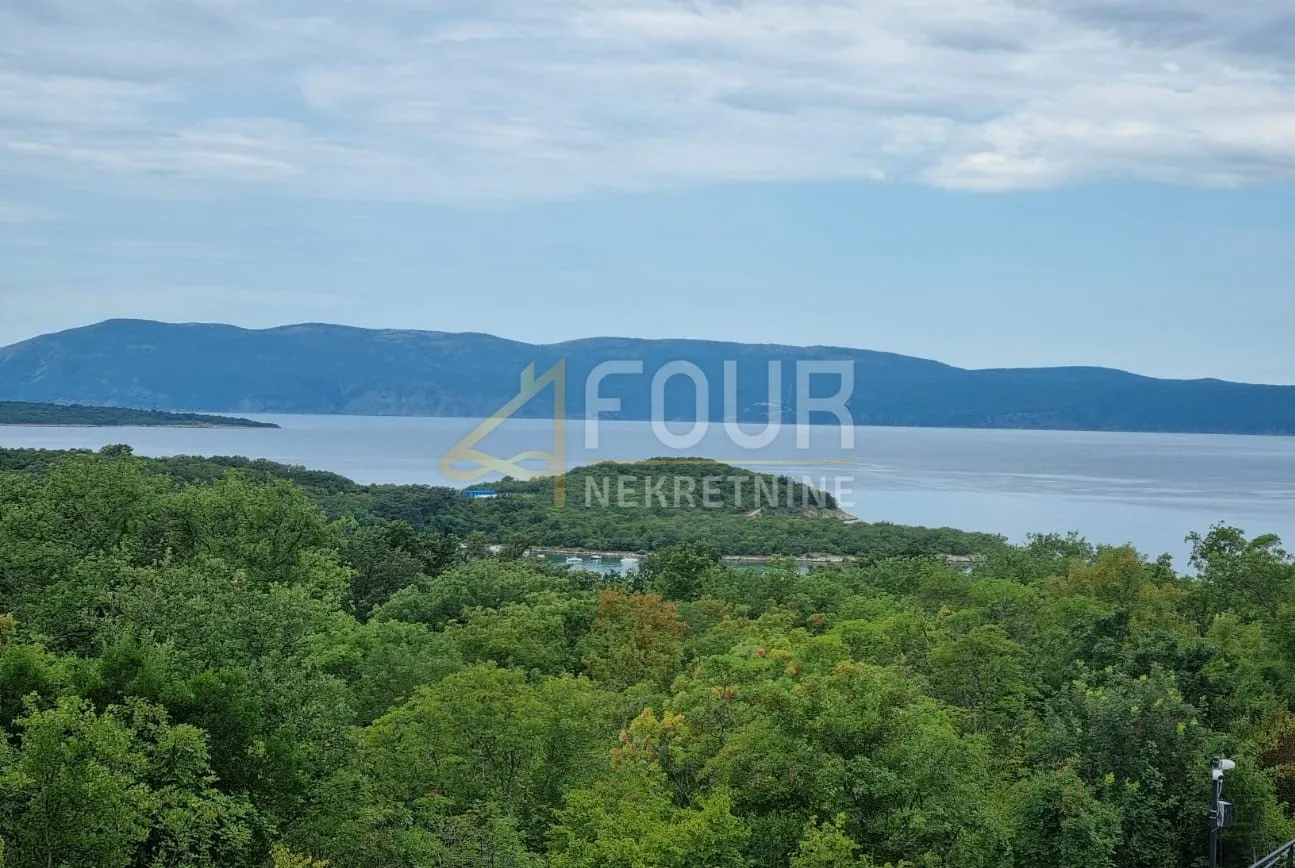 Otok Krk, Njivice, 2s+db, novogradnja, pogled na more - Njivice, Omišalj