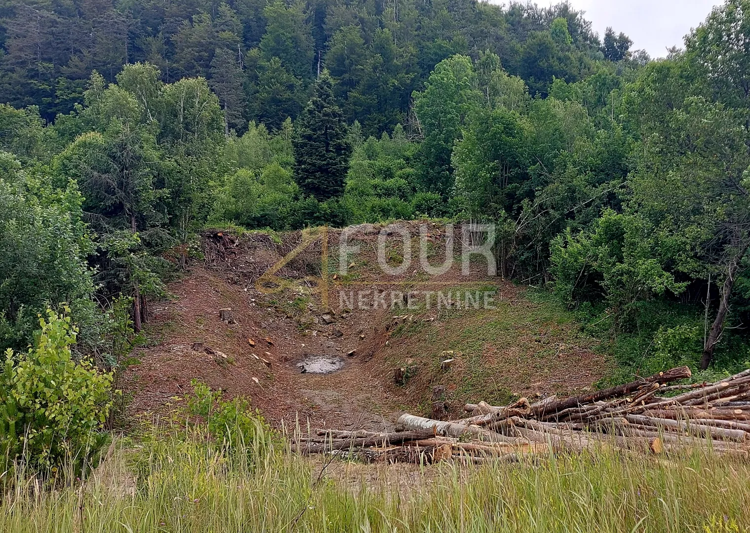 gorski kotar, fužine, građevinsko zemljište 1.034m2 u blizini jezera! - slika 3