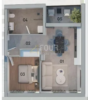 istra, pula, kaštanjer, novogradnja, 1s+db - slika 5