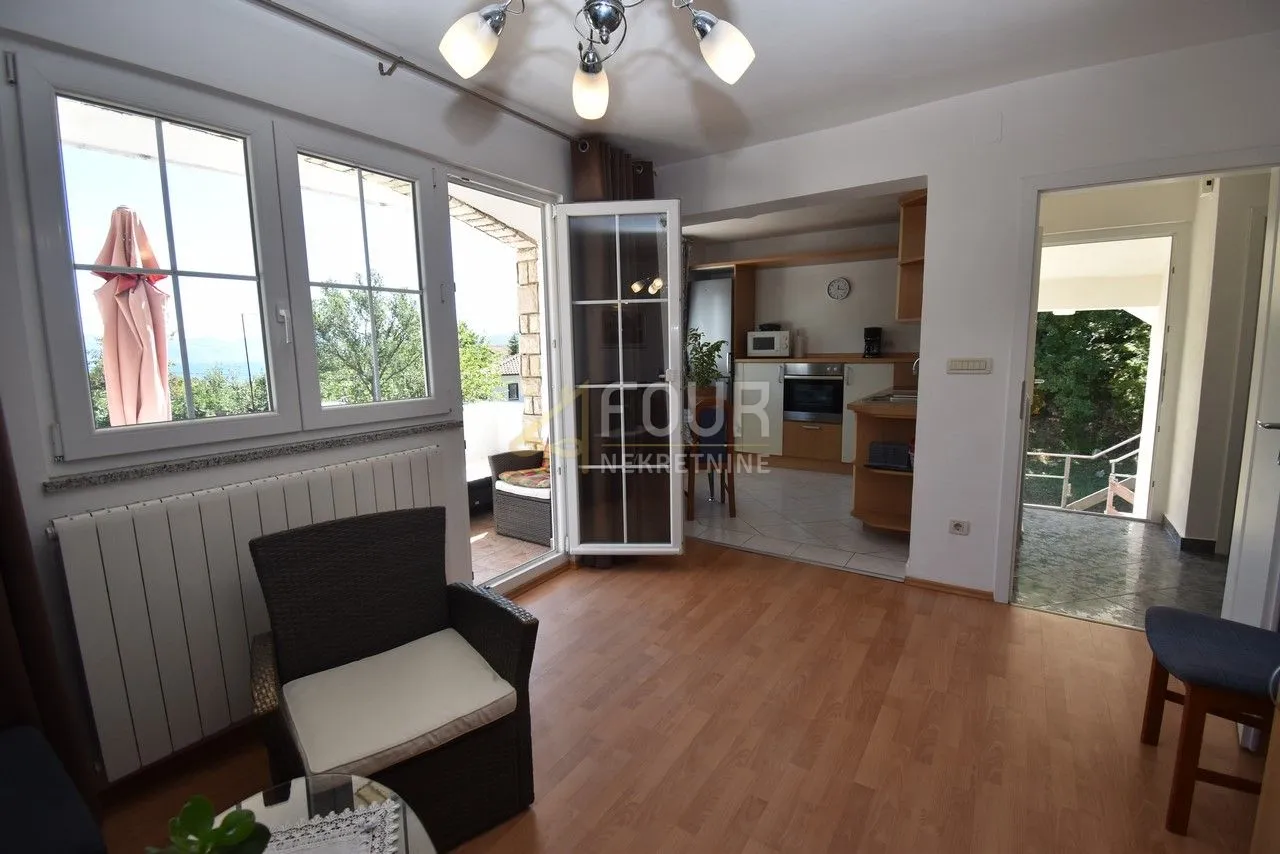 otok krk, kuća s 3 apartmana i pogledom na more - slika 18