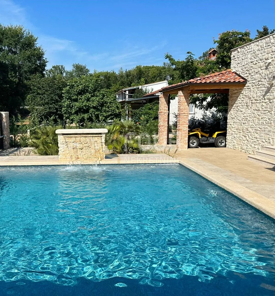 otok krk, soline - okolica, novogradnja s bazenom 149.76m2, konoba - slika 4