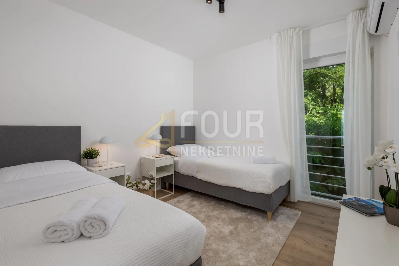 opatija, ičići, 2s+db, 121.70m2, lođa, pogled na more - slika 13