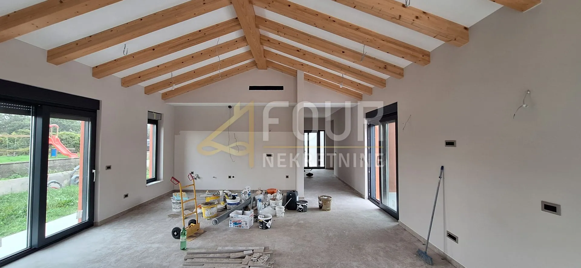 istra, tinjan, moderna novogradnja, kuća s bazenom - slika 18