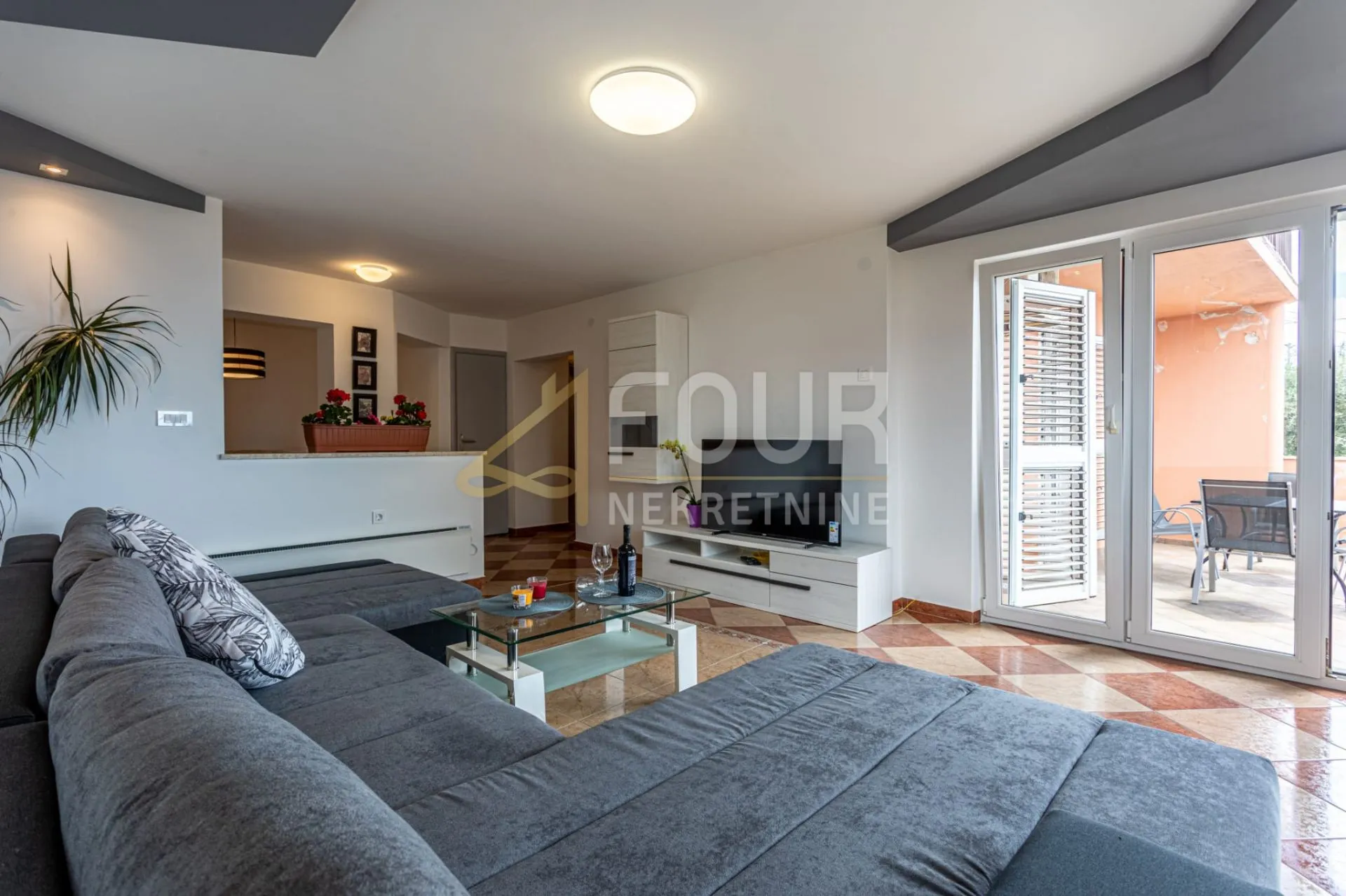 kostrena, etaža, 93.01m2, 2s+db, terasa - slika 3