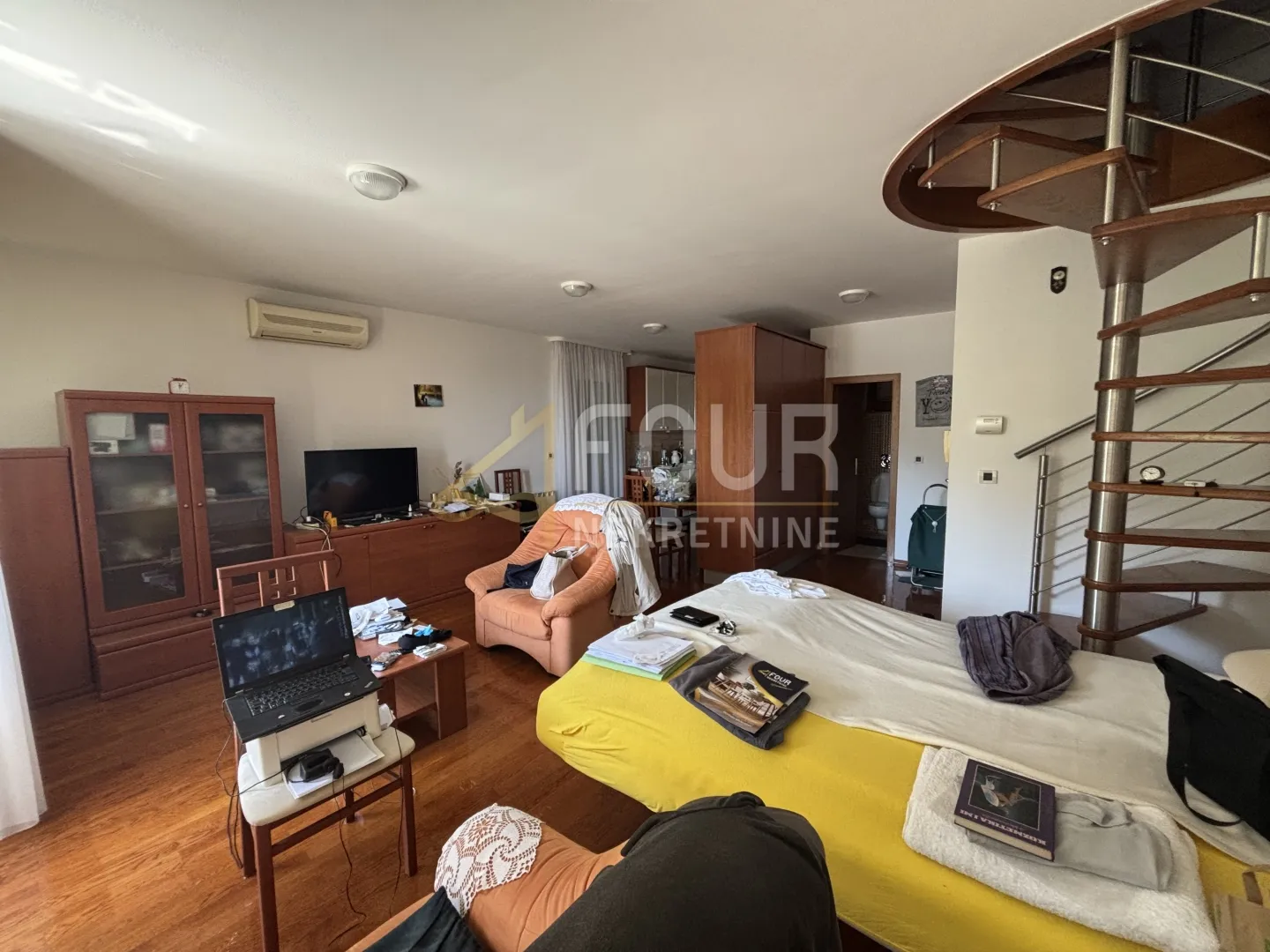 opatija, ičići, 92.18m2, dvoetažni stan, garaža - slika 3