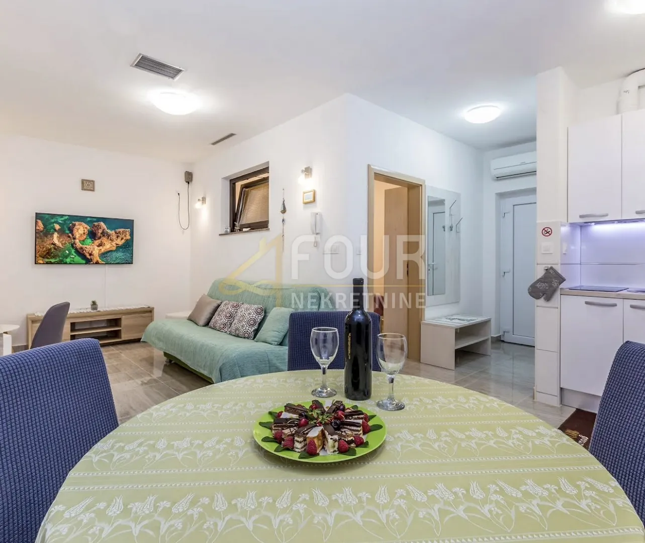 otok krk, malinska, 1s+db, okućnica 81m2 + parkirno mjesto - slika 5