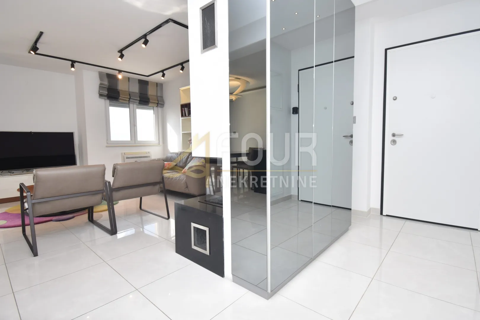 rijeka, donja drenova, 2s+db, 78.55m2, terasa, pogled na more - slika 5