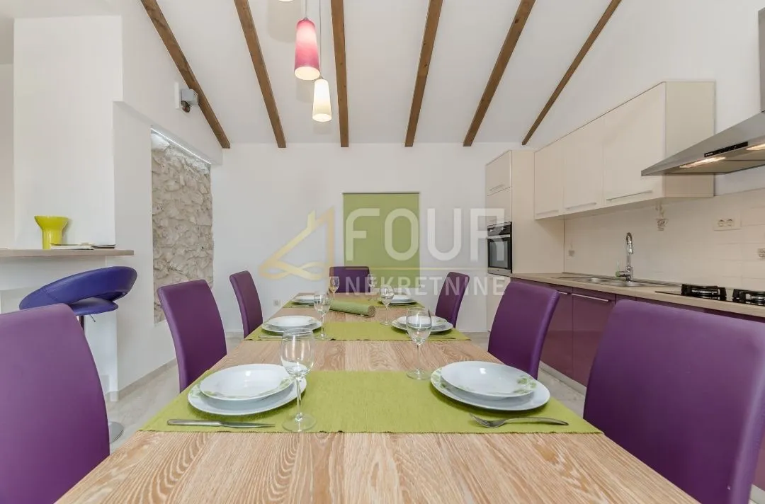 zadar - okolica, kuća s bazenom, 150m2, pogled na more - slika 10