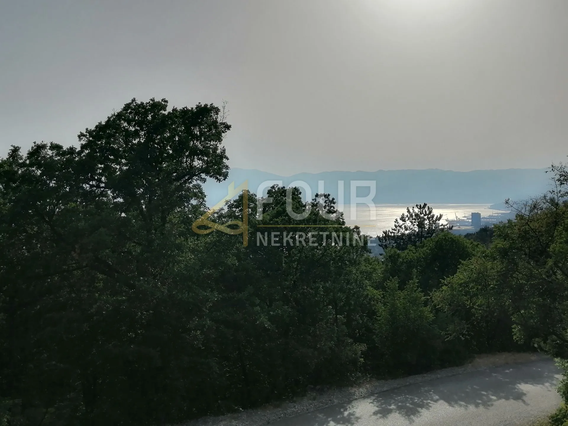 kostrena, građevinsko zemljište, pogled na more - slika 2