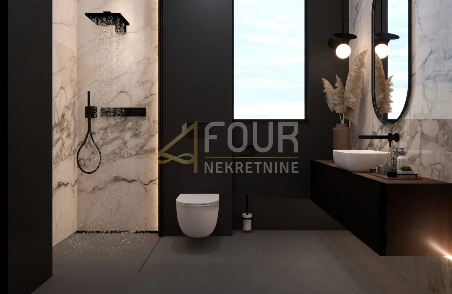 opatija, volosko, luksuzan penthouse, 178.98m2, 3s+db, pogled na more - slika 7