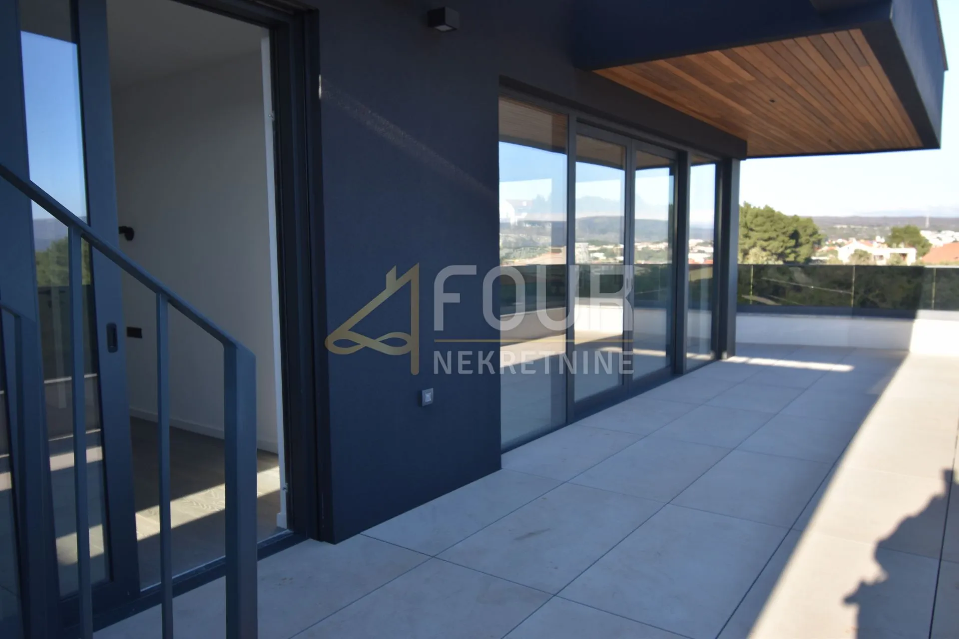 otok krk, krk, novogradnja, 154.21m2, 3s+db, balkon, krovna terasa - slika 2