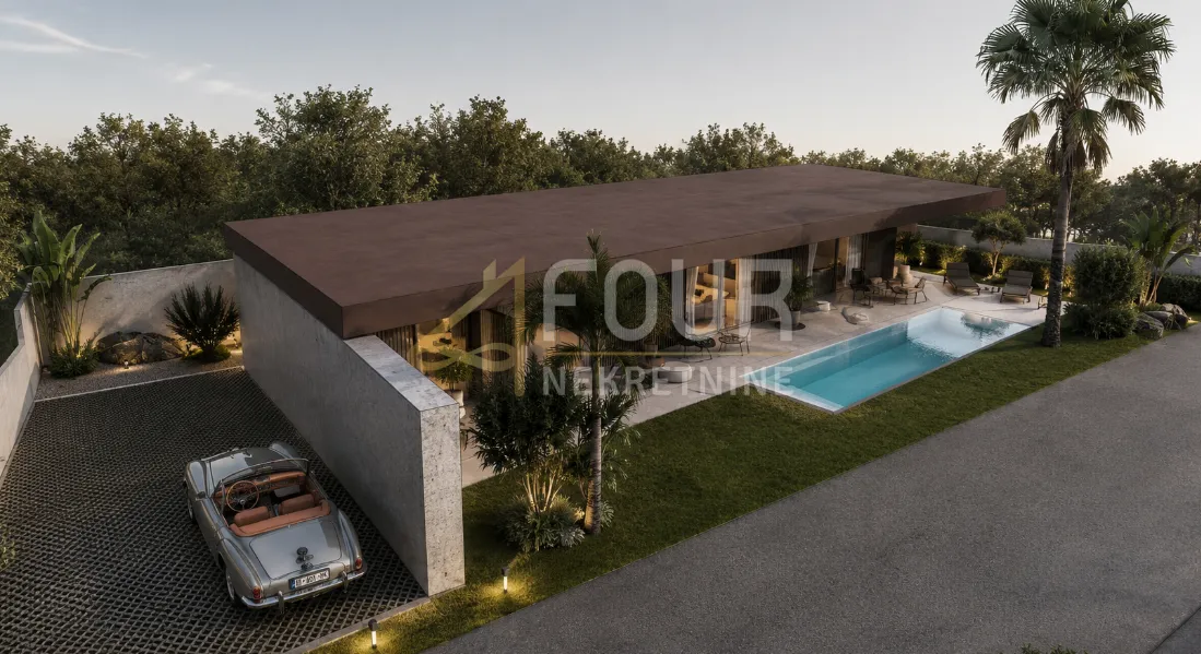 otok pag, novalja, novogradnja, vila s bazenom, 150m od mora - slika 5