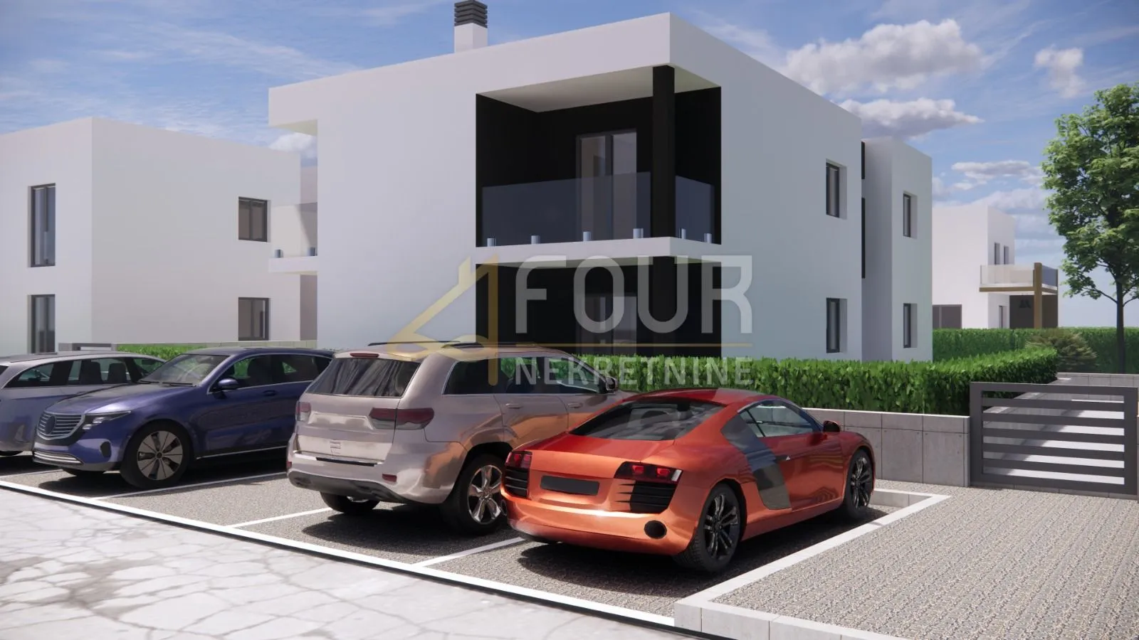 istra, poreč, novogradnja, 72.55m2, 2s+db, terasa - slika 3