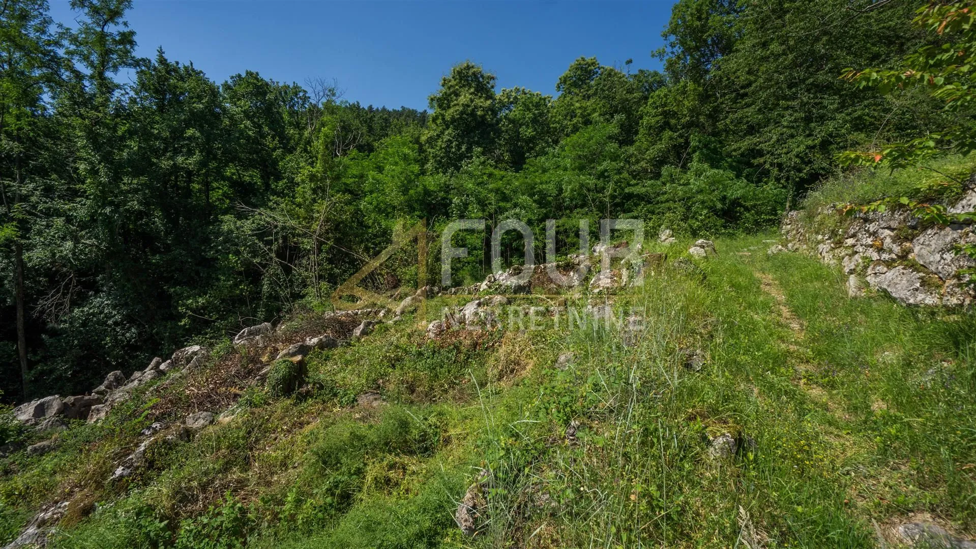 lovran - okolica, zemljište 1.398m2, pogled na more - slika 3