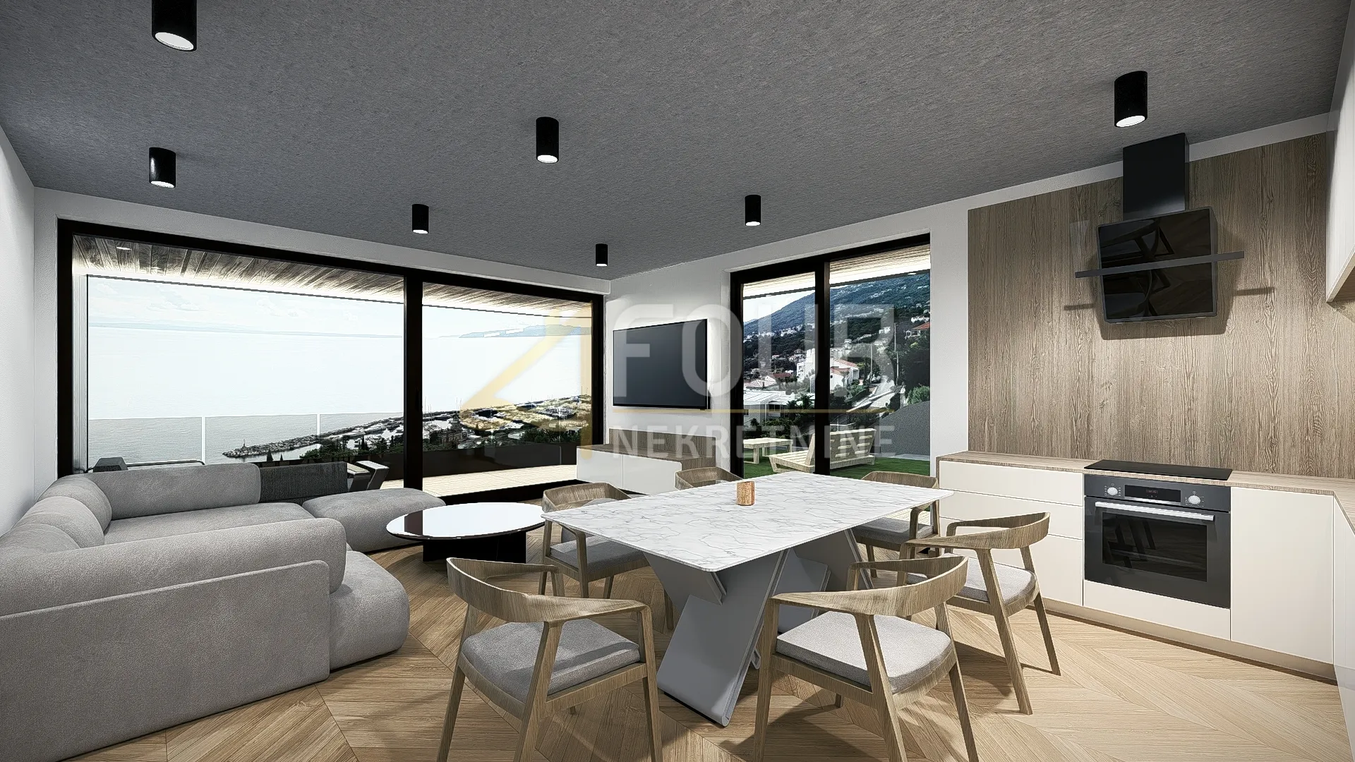 opatija, ičići, ekskluzivna novogradnja - penthouse! - slika 14