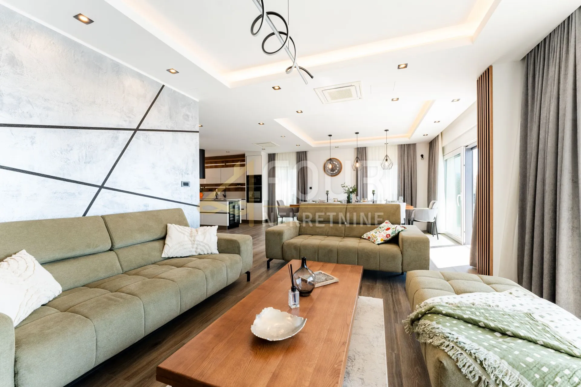 novi vinodolski, 391.72m2, vila s bazenom, saunom i pogledom na more, blizina plaže! - slika 23