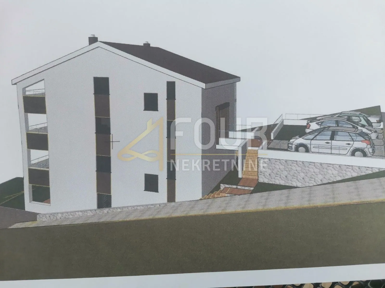 crikvenica, dramalj, novogradnja, 90.41m2, dvoetažni stan - slika 10