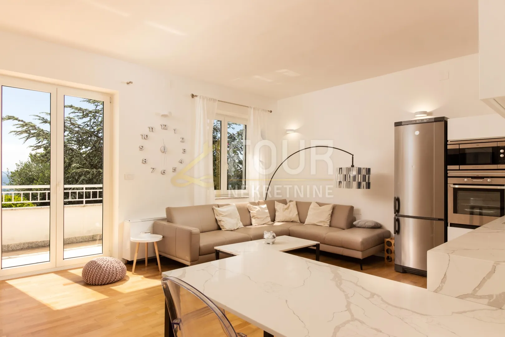 opatija, ičići, 2s+db, 75m2, balkon, pogled na more - slika 2