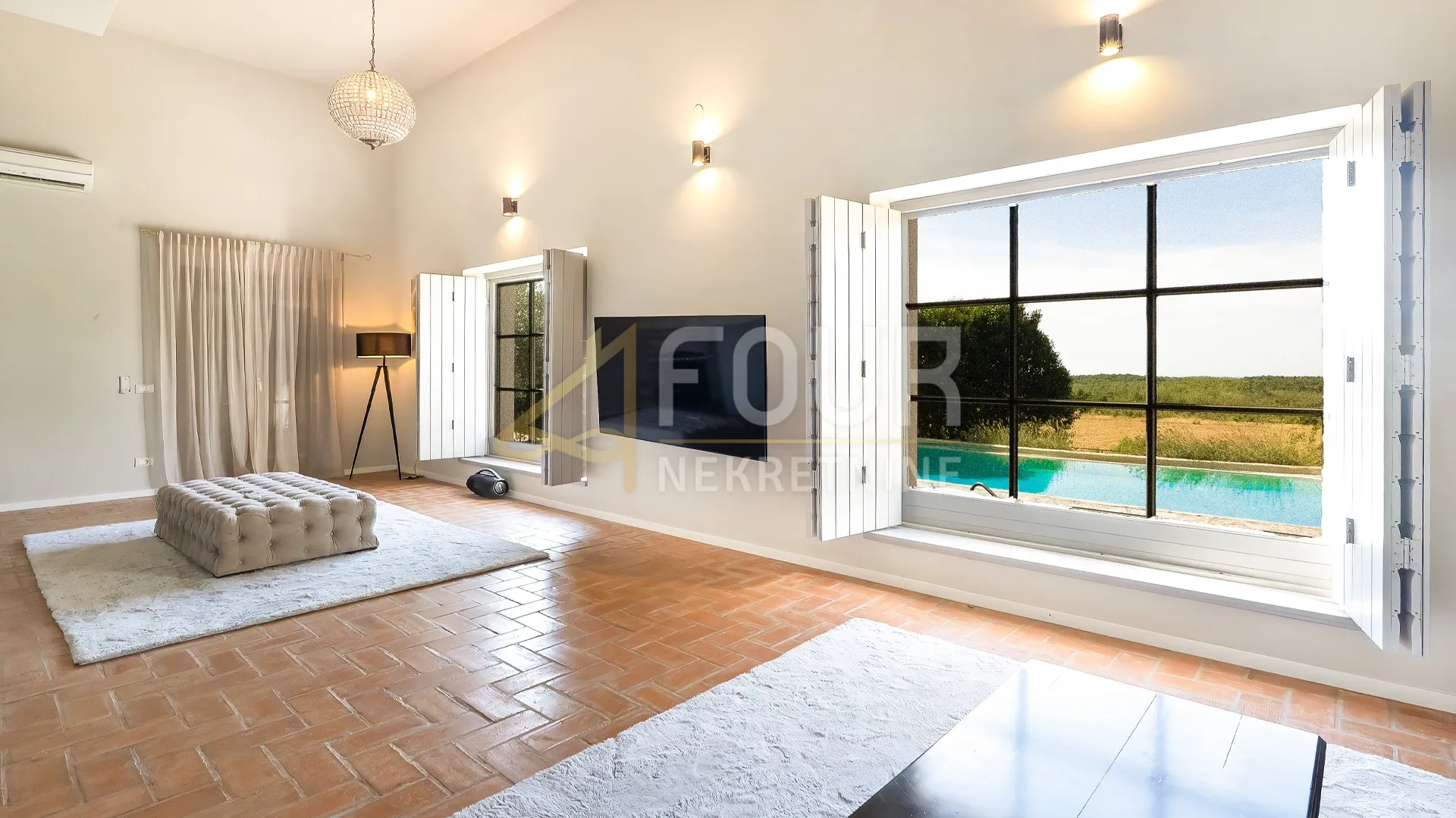 istra, kaštelir, prekrasna kamena vila s bazenom - slika 5