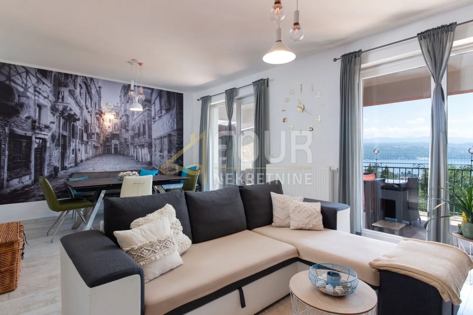 opatija, 3s+db, 97.70m2, stan s terasom i okućnicom, pogled na more - slika 6