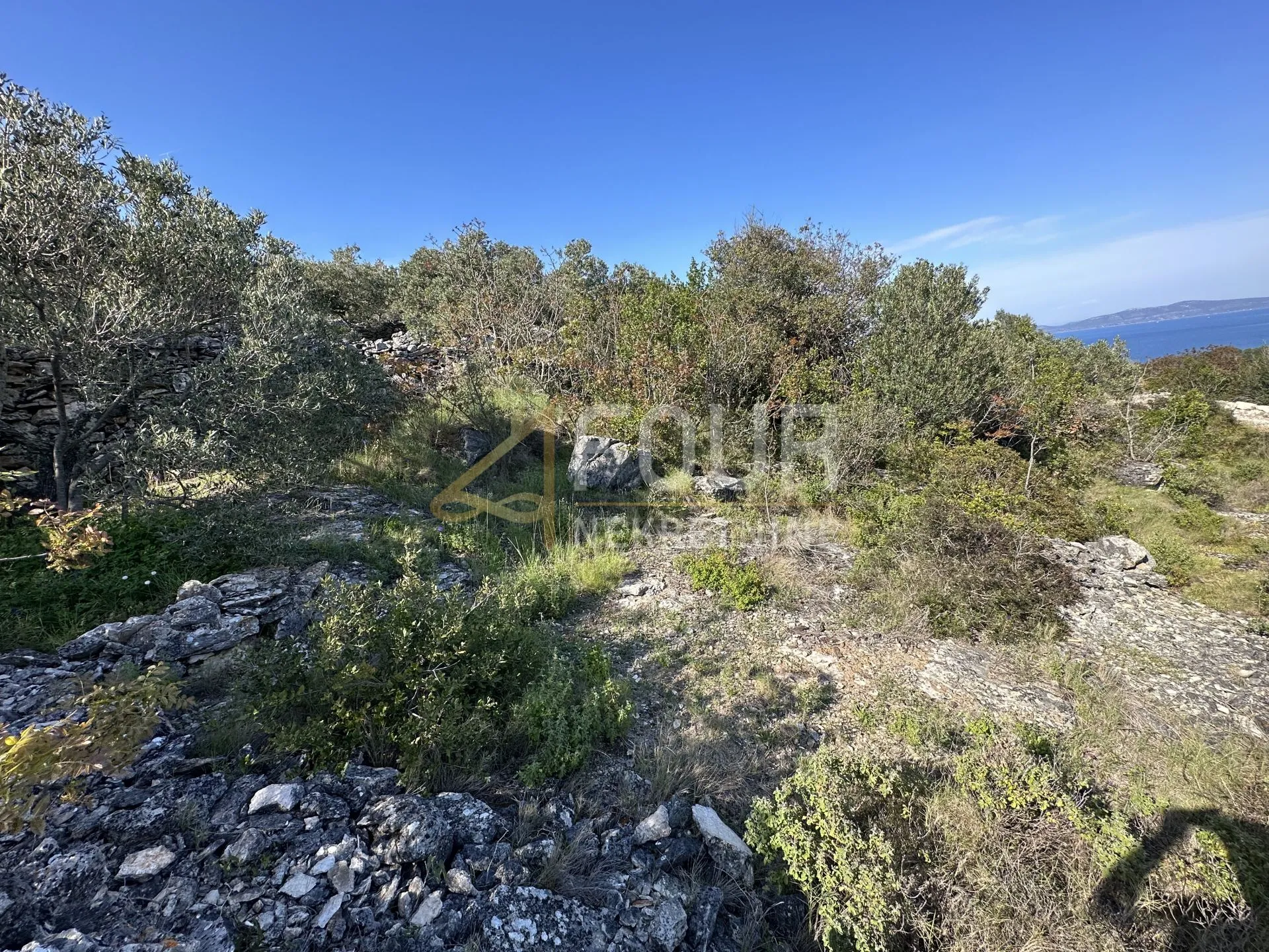 dugi otok, sali, građevinsko zemljište, pogled na more - slika 3