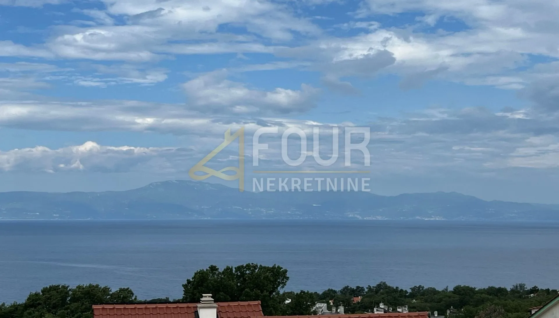 Otok Krk, Njivice, 2s+db, otvoreni pogled na more - Njivice, Omišalj