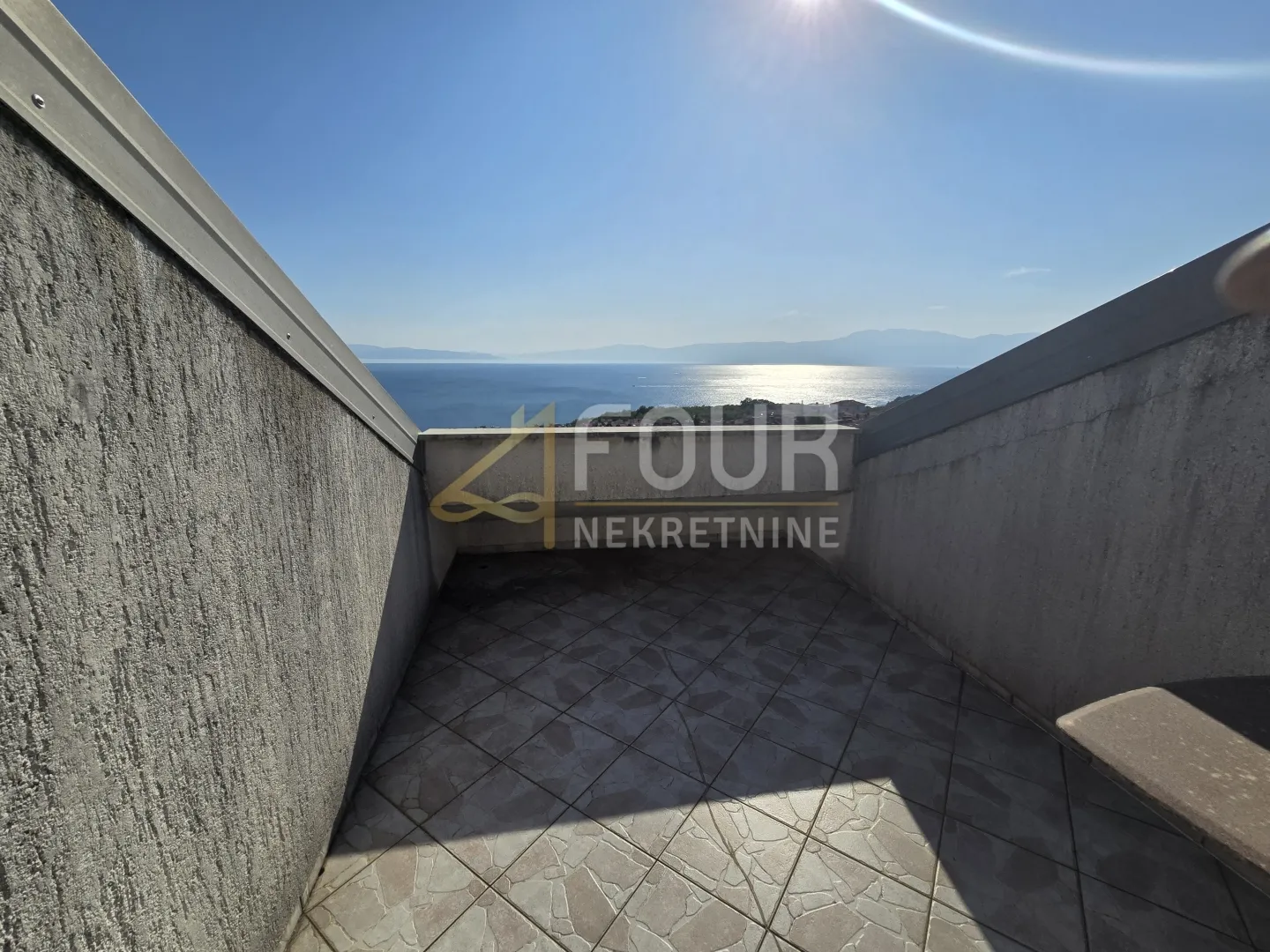 najam, kostrena, 4s+db, 135m2, pogled na more - slika 19