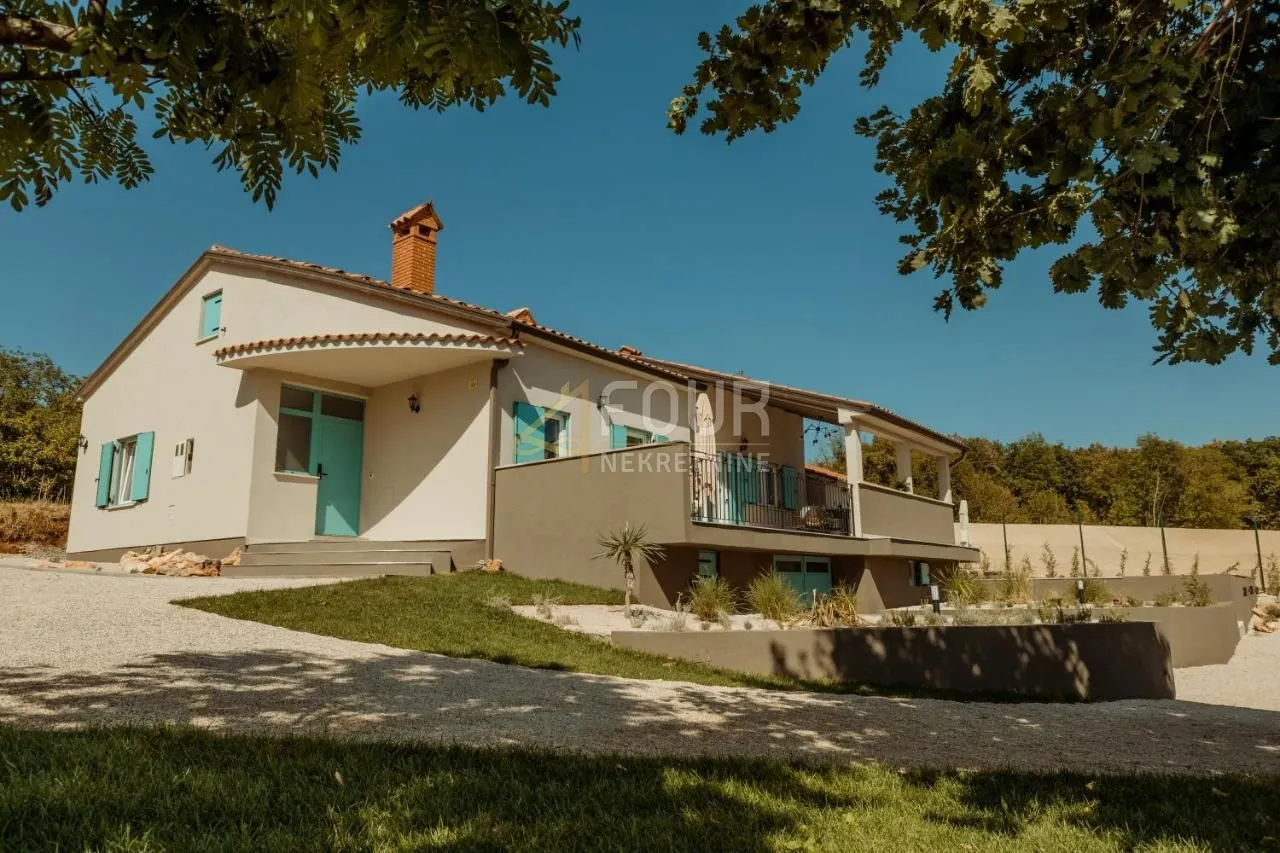istra, okolica buja, novogradnja, prekrasna kuća s bazenom - slika 4
