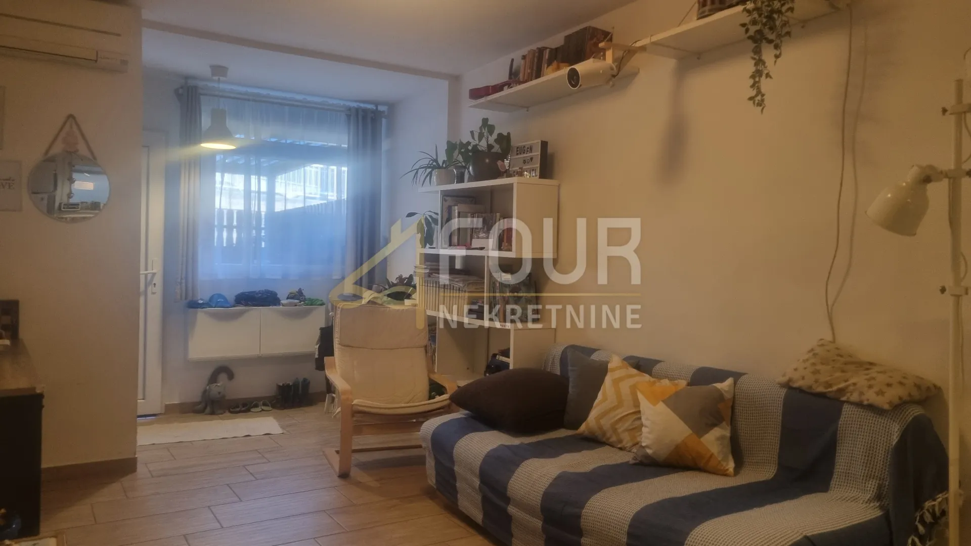 rijeka, krnjevo, 41.06m2, adaptiran stan, terasa - slika 2