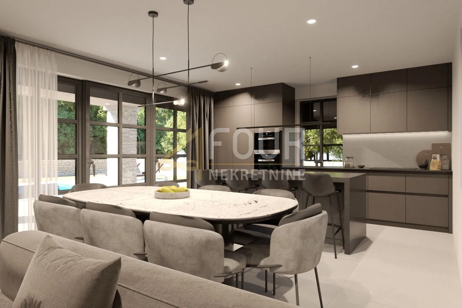 istra, poreč - okolica, samostojeća vila s bazenom, 180m2 - slika 3