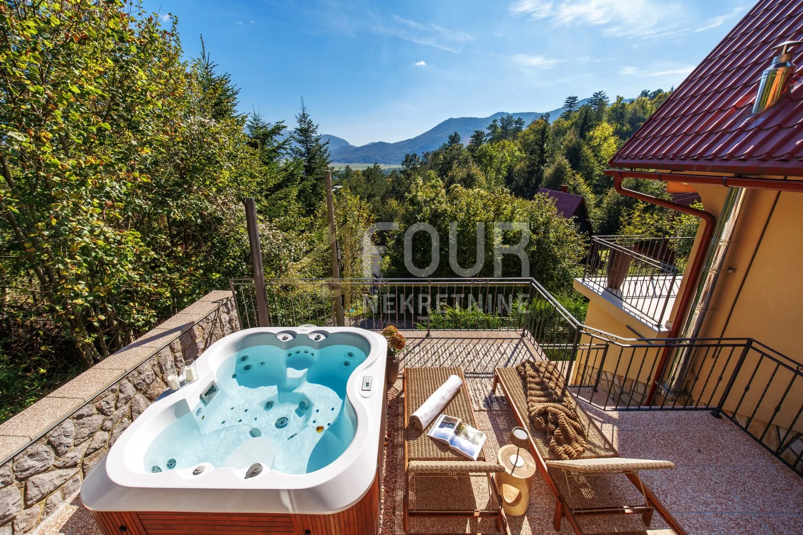 Gorski kotar, Fužine - okolica, kuća za odmor Hillside Lodge s wellnessom i konobom - Lič, Fužine