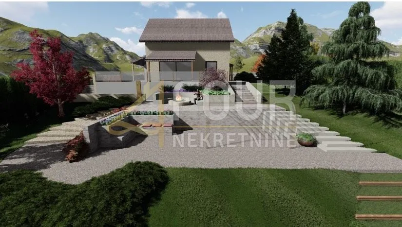 Gorski kotar, Fužine, zemljište 1.752m2 s građ. dozvolom i projektom