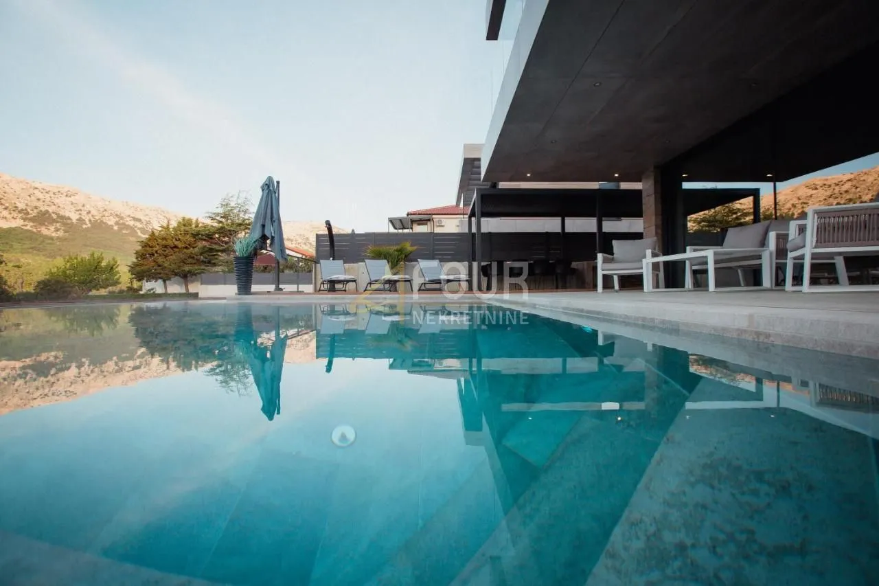 otok krk, baška, luksuzna vila s inifinity bazenom - slika 4