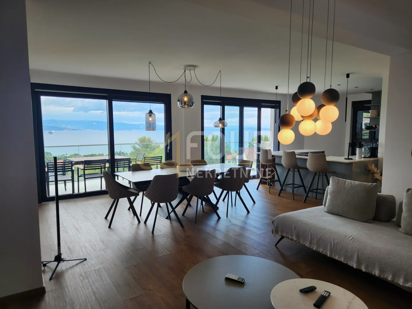 Opatija, Ika, moderan dvoetažni stan 3s+db, novogradnja - Ika, Opatija