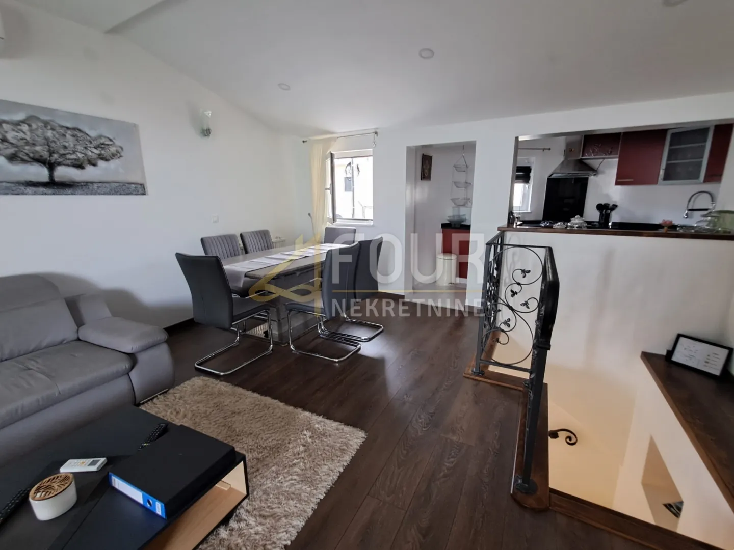 opatija, poljane, kuća u nizu, 66.58m2, pogled na more - slika 3