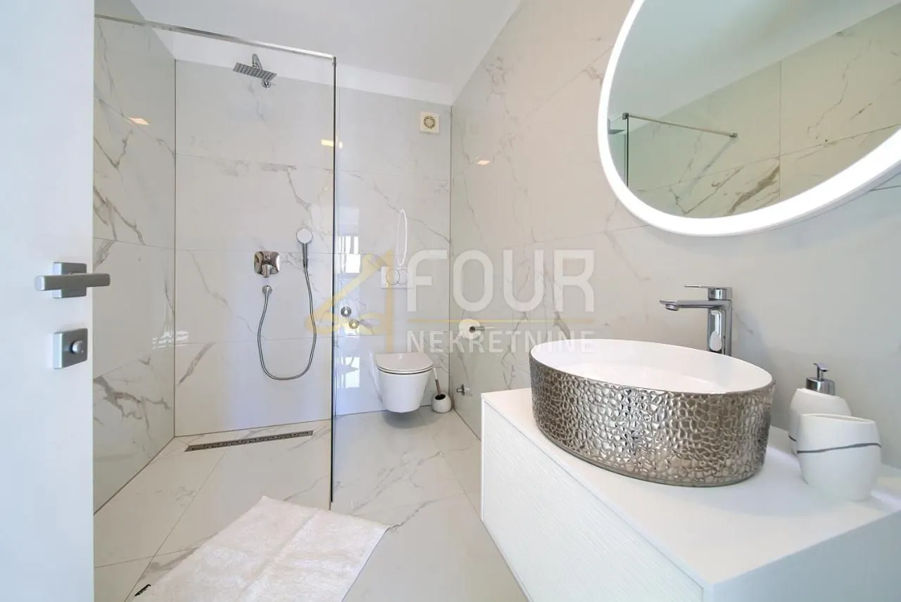 otok krk, malinska, penthouse 95.82m2 - u naravi 2 stana, pogled na more - slika 14