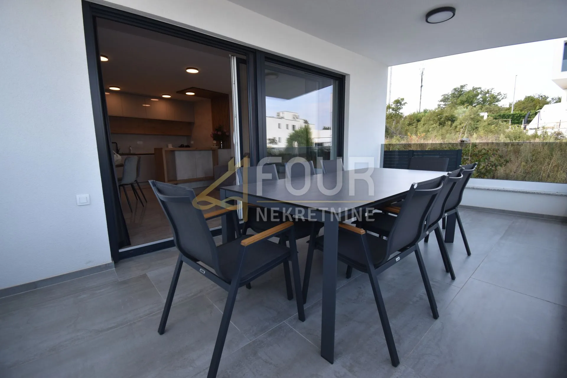 otok krk, malinska, novogradnja, 88.42m2, 3s+db, bazen, okućnica - slika 17