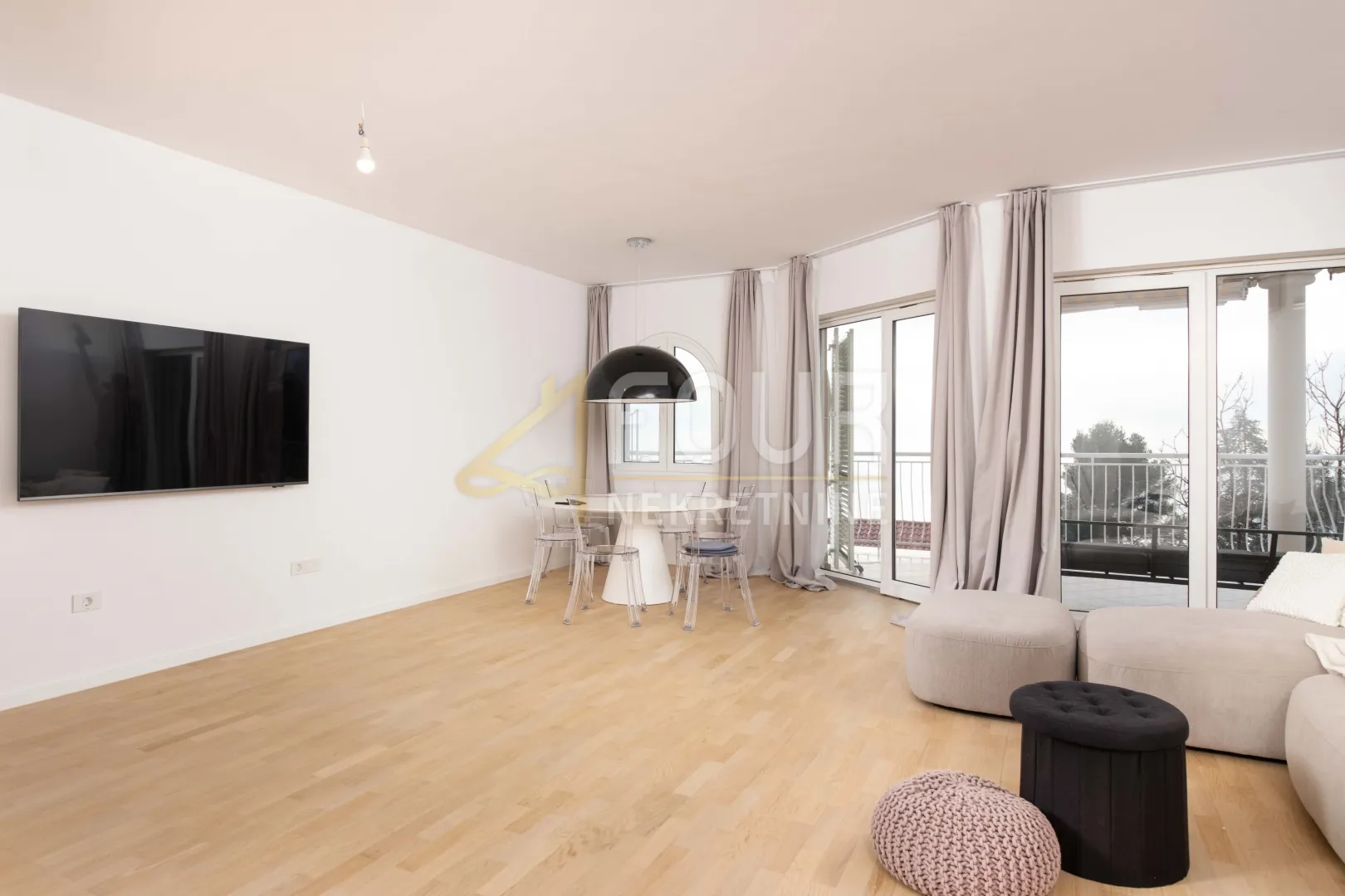 opatija, ičići, 3s+db, 147m2, balkon, pogled na more - slika 4