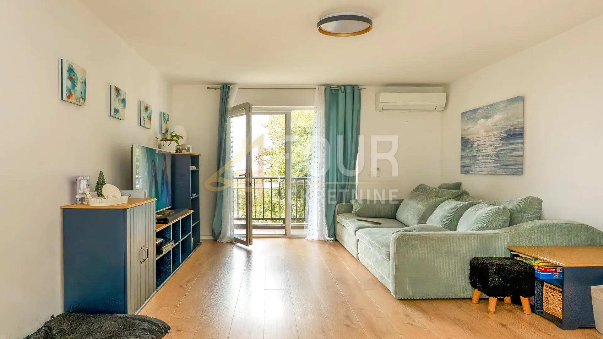 rijeka, škurinje, 3s+db, 84.15m2, lođa, pogled na more - slika 2