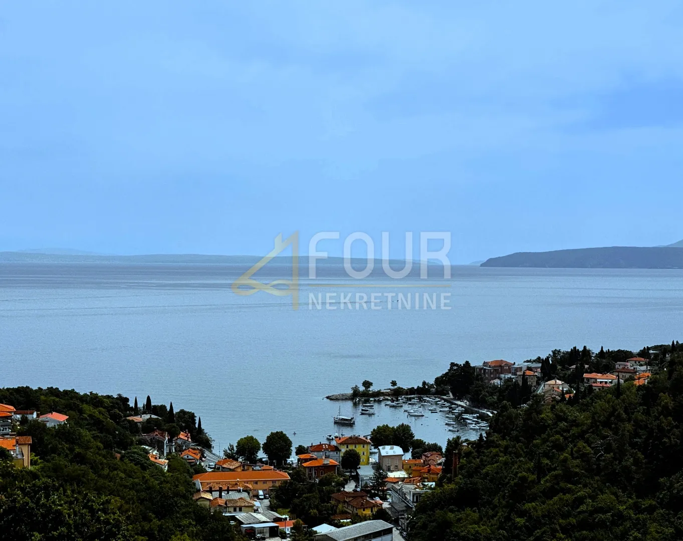 Opatija, Ičići, 93.53m2, 2s+db, panoramski pogled na more - Ičići, Opatija