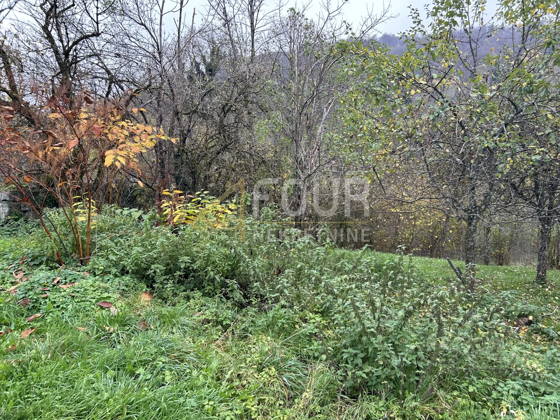 gorski kotar, brod moravice, građevinsko zemljište s ruševinom - slika 3