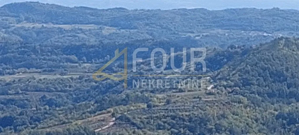 istra, pazin, zemljište 1.747m2 s pogledom na jezero - slika 4