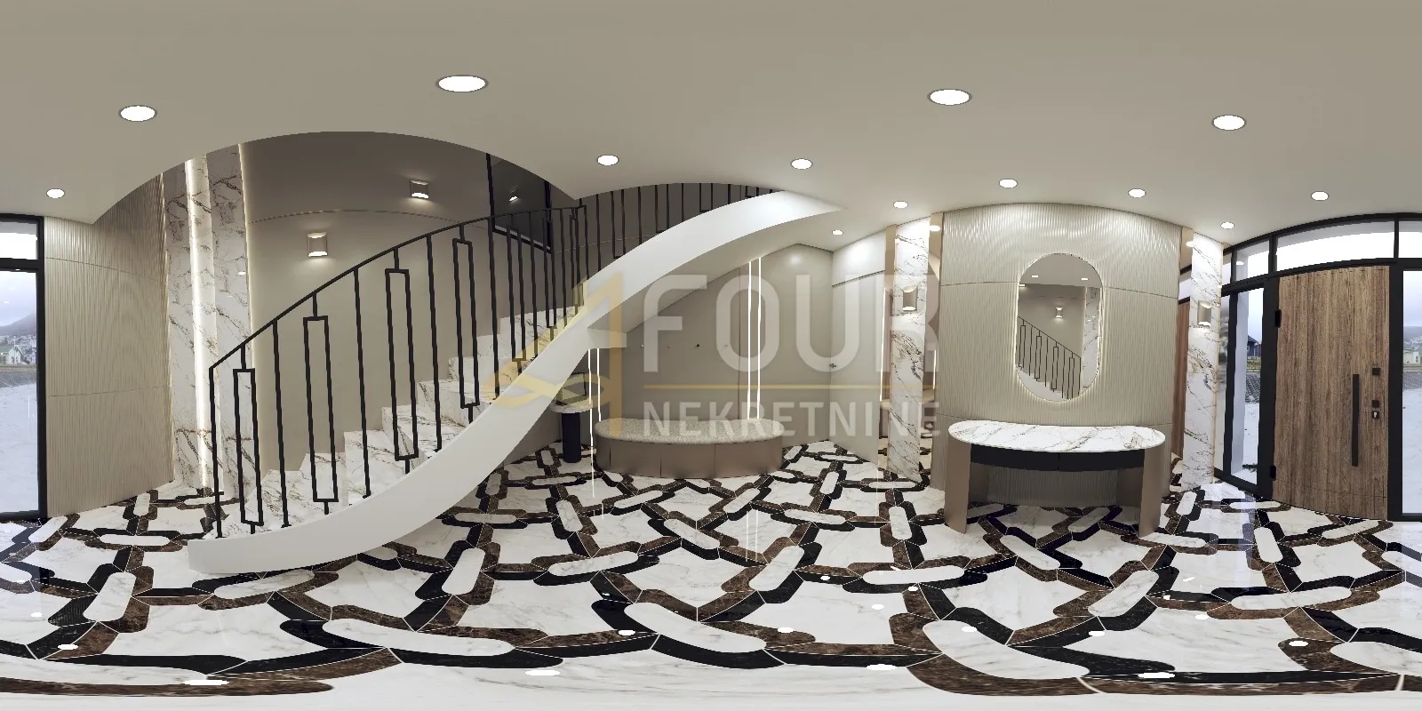 opatija, pobri, novogradnja, luksuzni penthouse, okućnica, panoramski pogled - slika 8