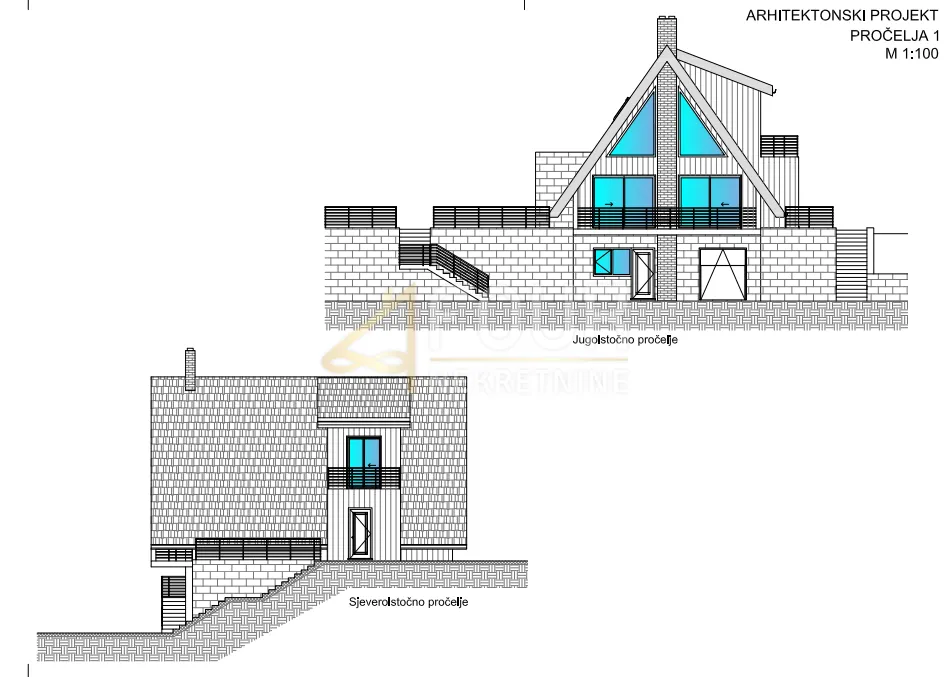 Gorski kotar, Stari Laz, građevinsko zemljište 1.071m2 - Stari Laz, Ravna Gora
