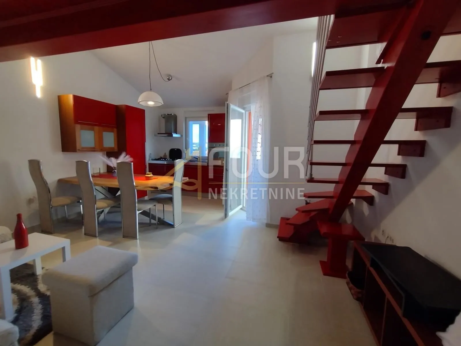 istra, valbandon, 59.01m2, 1s+db s galerijom, terasa - slika 4